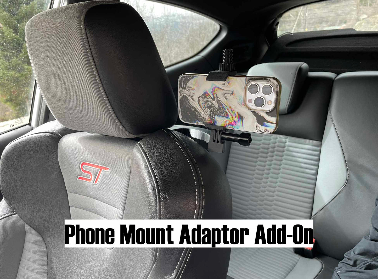 Action Camera Headrest Mount for Toyota GR Yaris (Gen 1-2), GR Corolla