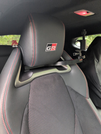 Action Camera Headrest Mount for Toyota GR Yaris (Gen 1-2), GR Corolla