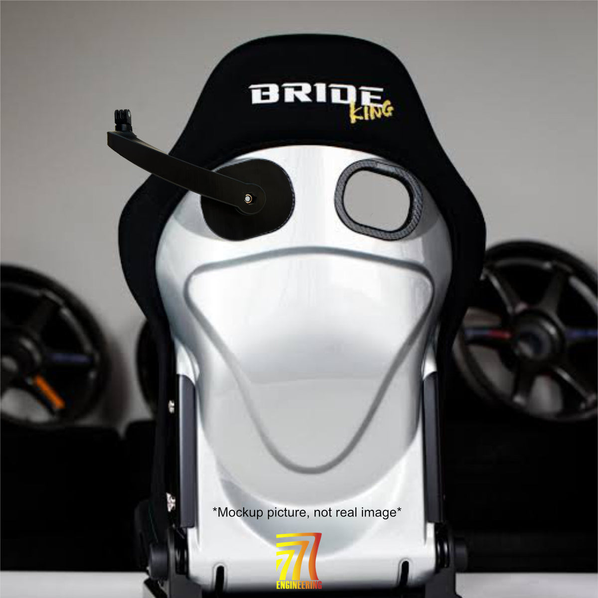 Bride GIAS III/Zeta IV Action Camera Seat Mount