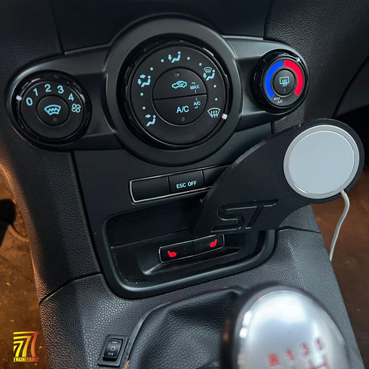Ford Fiesta Mk7 ST Wireless Magsafe Mount Cubby hole