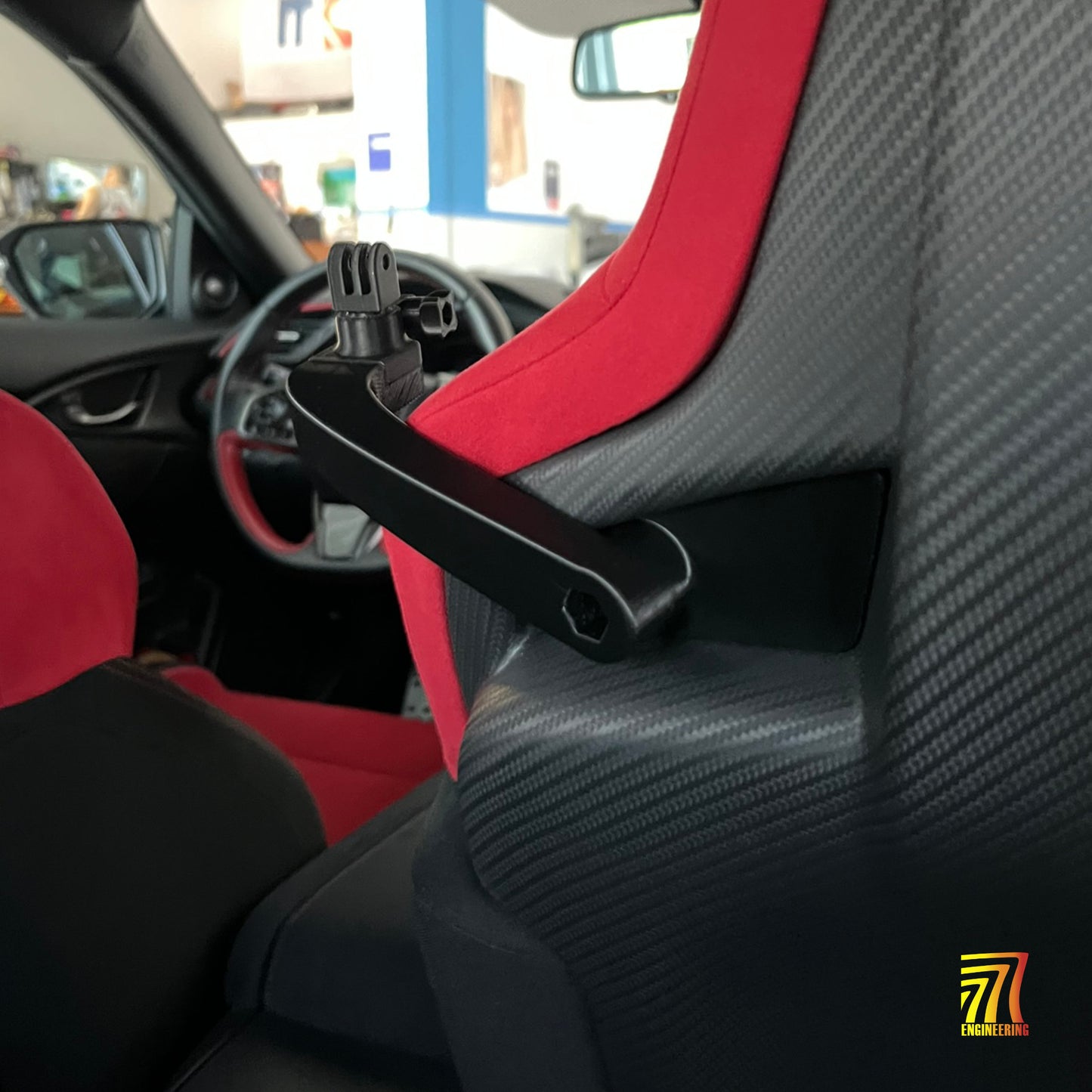 Honda Civic FK8 Type R Action Camera Seat Mount
