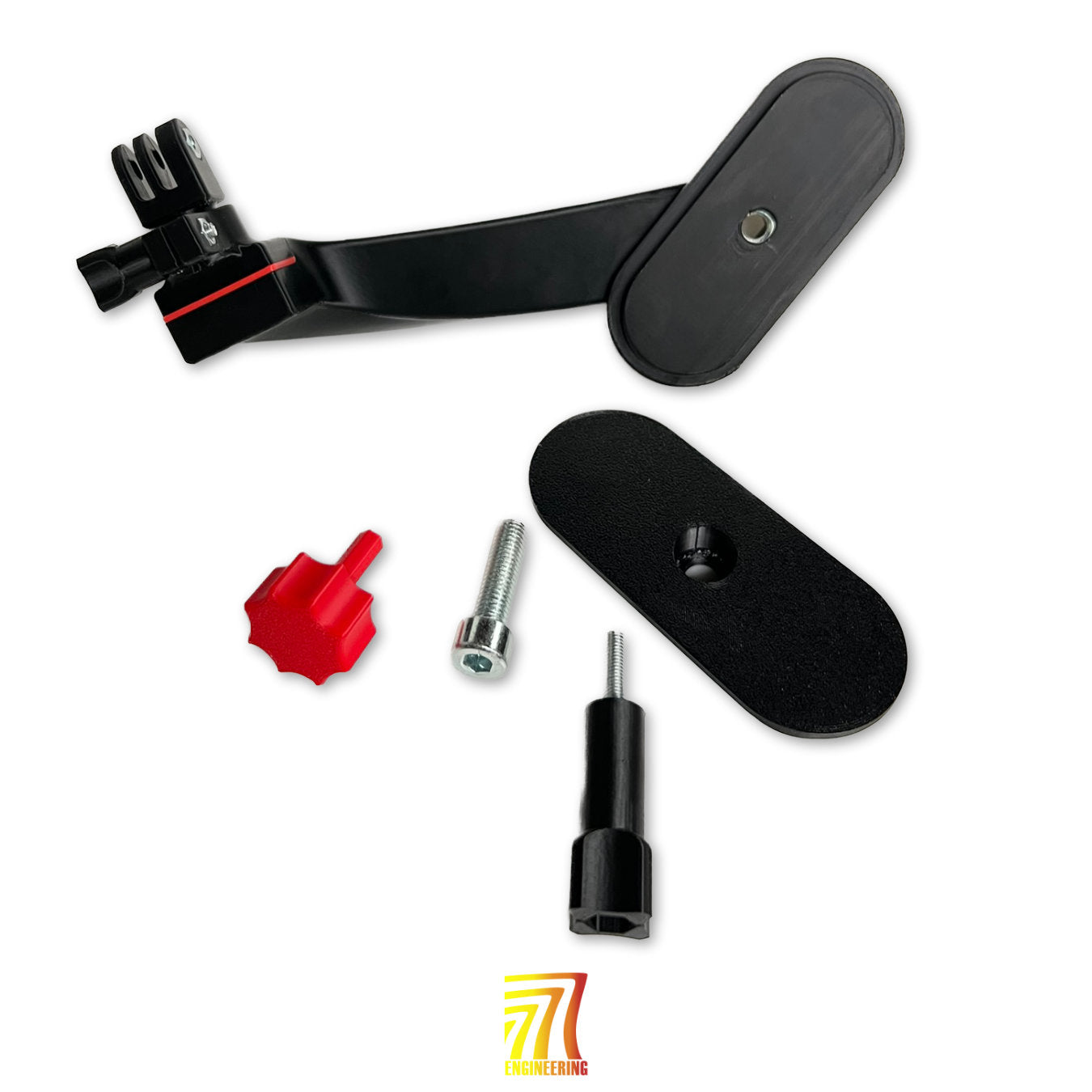 Action camera mount for Bride Low Max seats