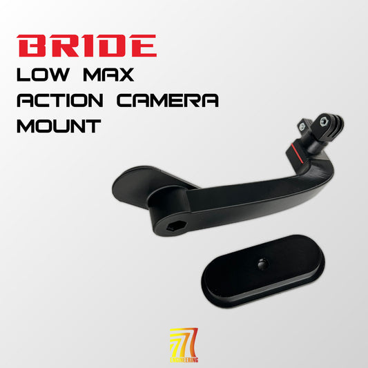 Action camera mount for Bride Low Max seats