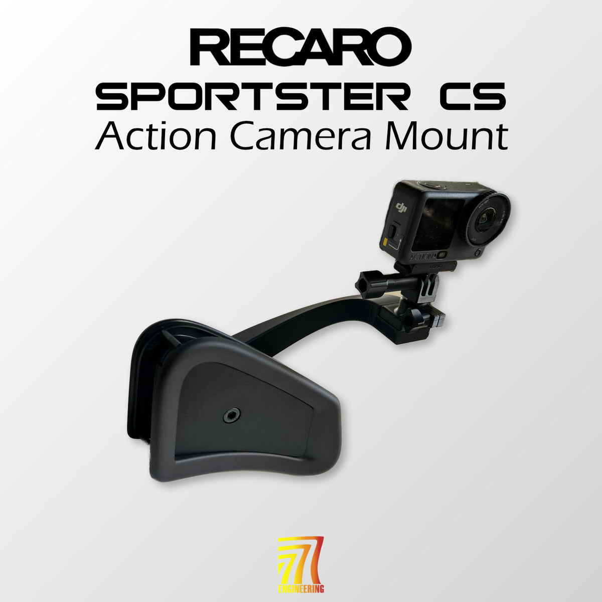 Recaro Sportster CS Action Camera Mount